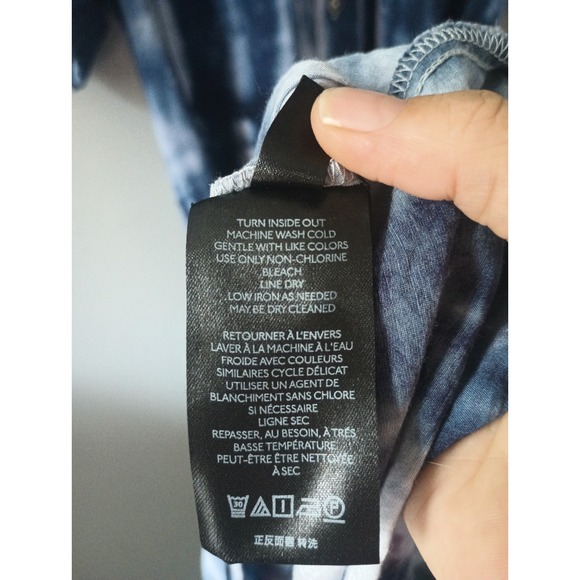 Maeve by Anthropologie Tereza Midi Shirt Dress Size‎ S Pockets Button Tie Waist - Picture 12 of 16